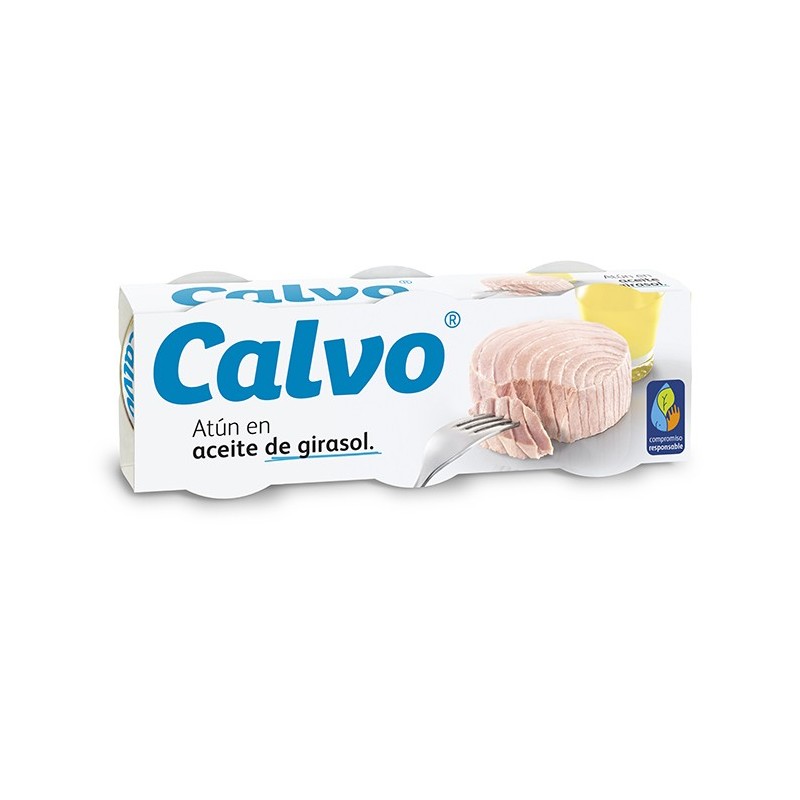 ATUN ACEITE "CALVO" (65 GR CJ 20 PA