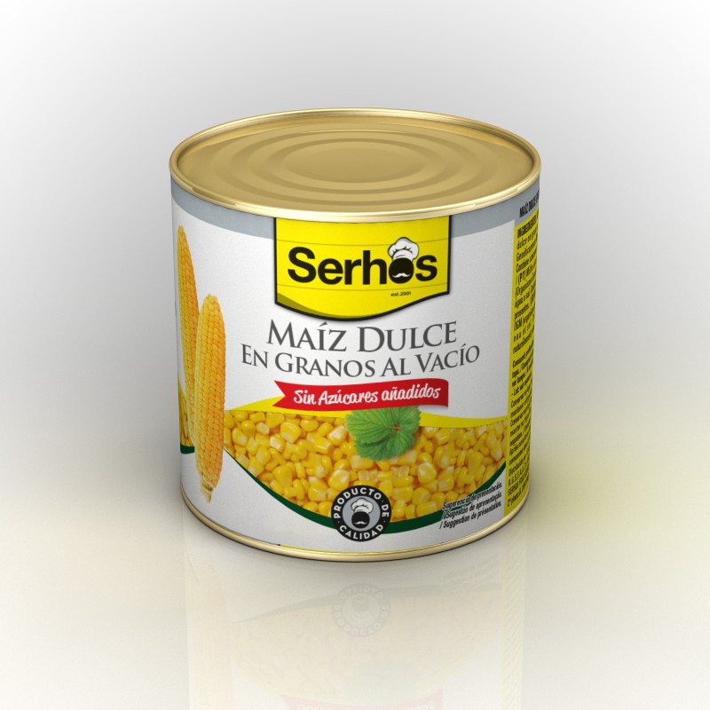 MAIZ DULCE GRANO "SERHOS" (500 GR)