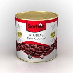 ALUBIA ROJA COCIDA (LATA 3 KG)