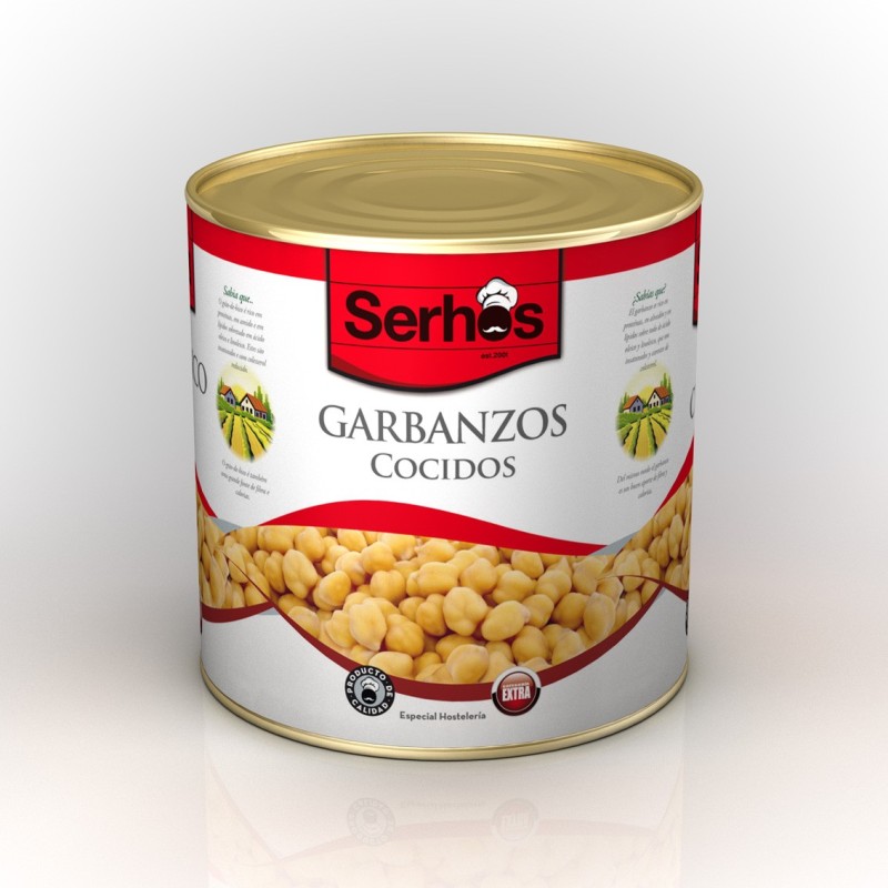 GARBANZO COCIDO (LATA 3 KG)