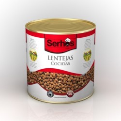 LENTEJA COCIDA (LATA 3 KG)