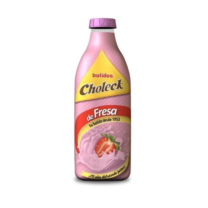 BATIDO FRESA "CHOLECK" (1 LT)