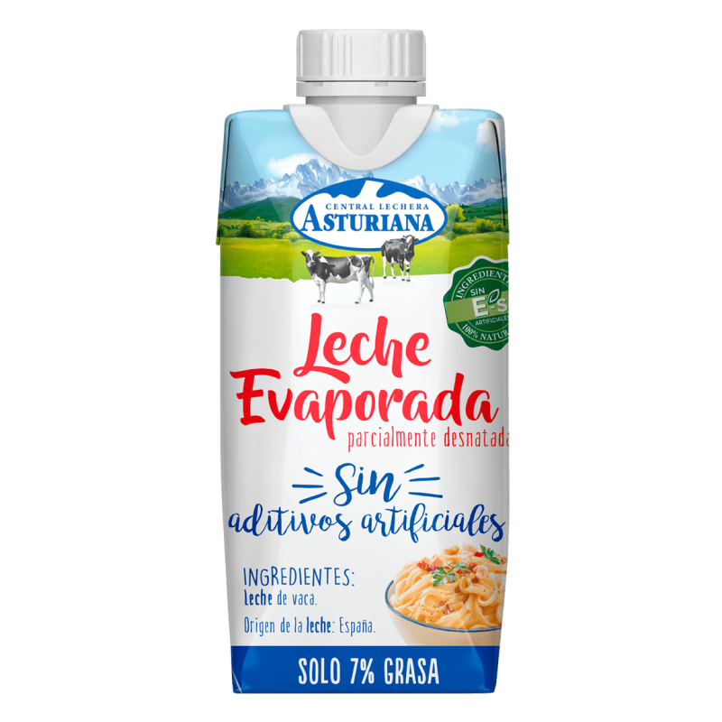 LECHE EVAPORADA 345 GR."ASTURIANA"