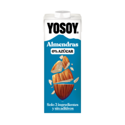 BEBIDA ALMENDRA "YOSOY" (1 LT)