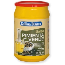 SALSA PIMIENTA VERDE "GALLINA B." (