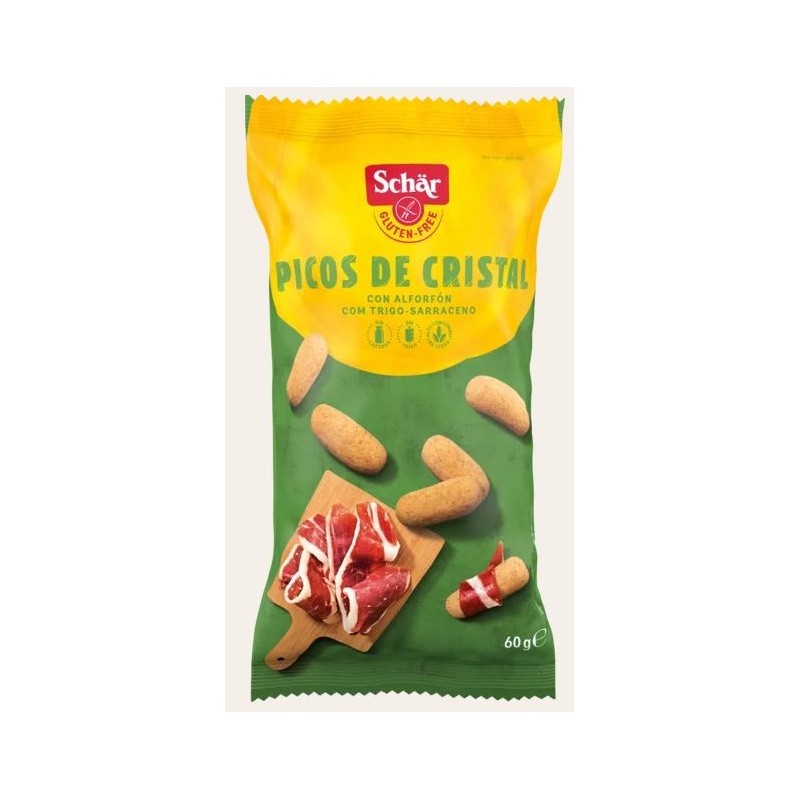 PICOS CRISTAL SIN GLUTEN 60 GR"SCHA