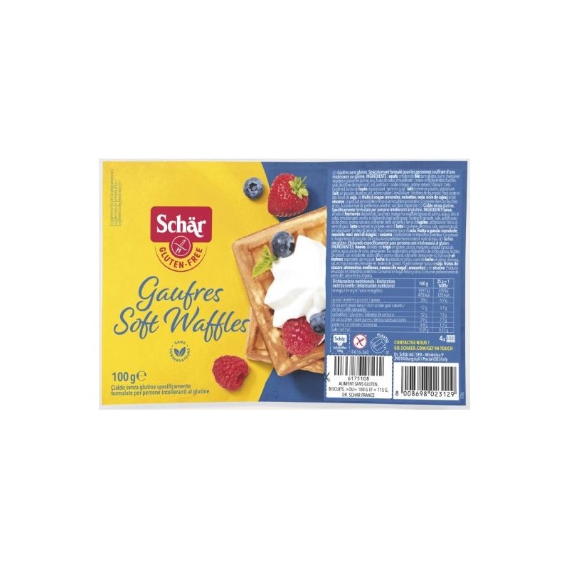 GAUFRES-SOFT WAFFLES 100g