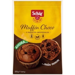 MUFFINS CHOCO SIN GLUTEN 225 GR"SCH