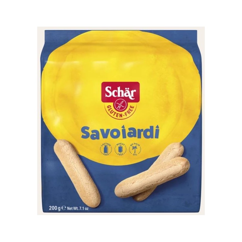 SAVOIARDI SIN GLUTEN 200g*10 UD