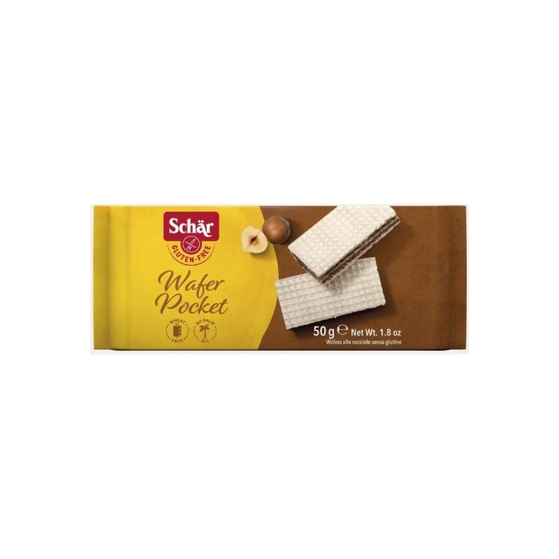 WAFER POCKET 50g*20 UD.SIN GLUTEN