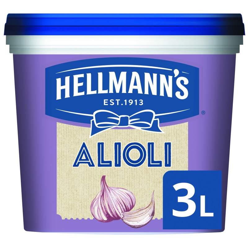 SALSA ALIOLI 3 L. " HELLMANN"