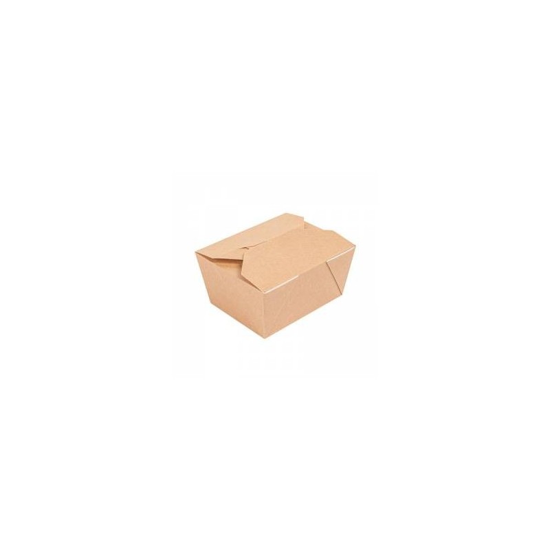 CAJA AMERICANA 780ML KRAFT NATURAL